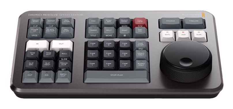 DaVinci Resolve Speed Editor.