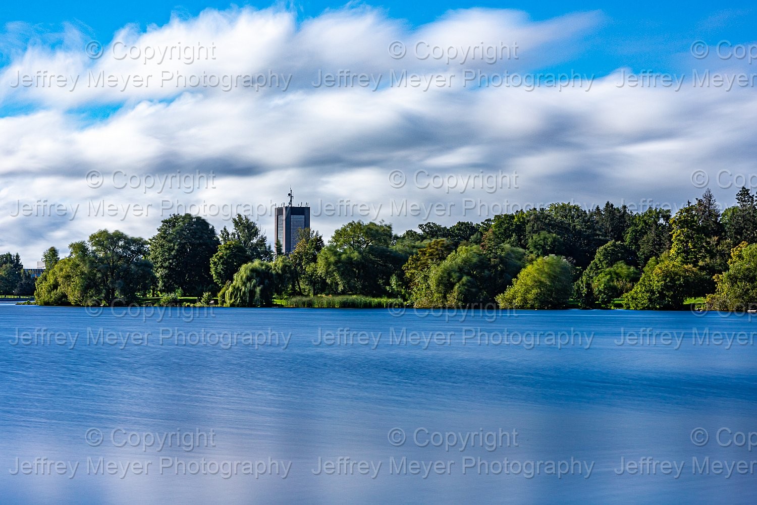 Carleton University | Dunton Tower from Dow's Lake 