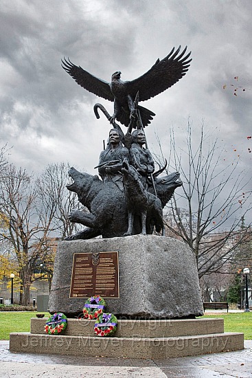 Canada's National Aboriginal Veterans Monument 