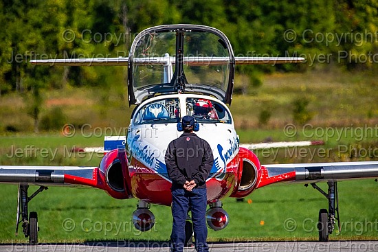 Canadian Snowbirds and CF-18 Hornet Demo Team 