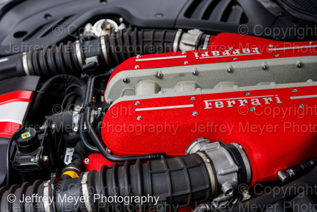 Ferrari engine chassis 
