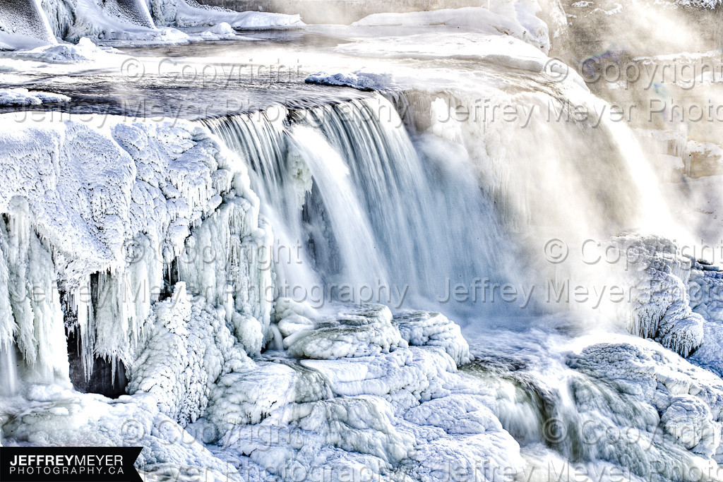 Rideau Falls in the Winter