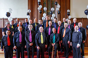 Ottawa Gay Men's Chorus celebrate their 25th Anniversary.   Photo by Jeffrey Meyer.