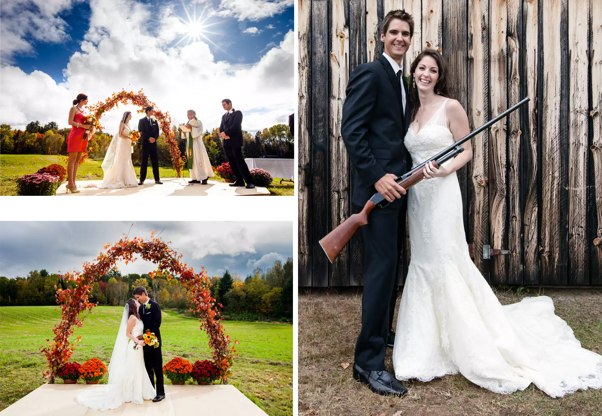 Countryside wedding photos by Jeffrey Meyer